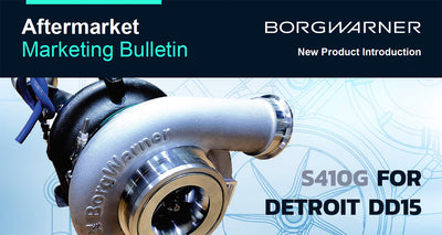 Power and Precision: Unveiling the BorgWarner S410G Replacement Turbo for Detroit DD15