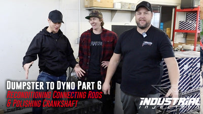 Dumpster to Dyno Part 6 - Reconditioning Connecting Rods & Polishing Crankshaft