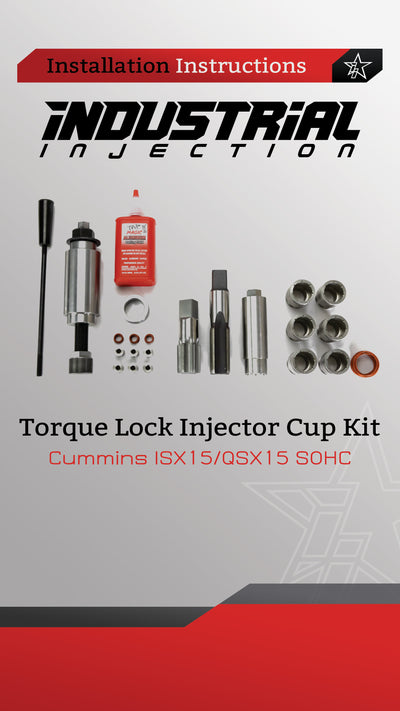 ISX Injector Cup Installation Instructions