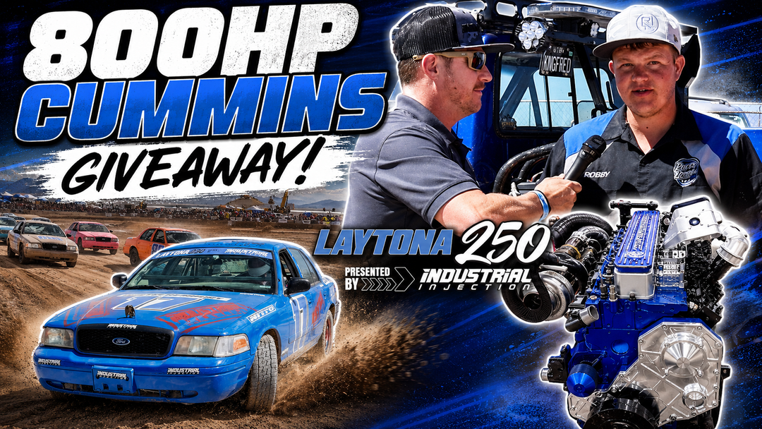 Industrial Injection Gives Away an 800HP 12-Valve Cummins at Laytona 250