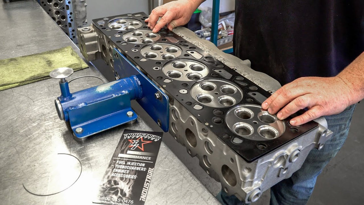 5.9L Dodge Cummins Performance Engine Cylinder Head - Video