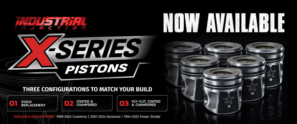 Introducing Industrial Injection X-Series Pistons
