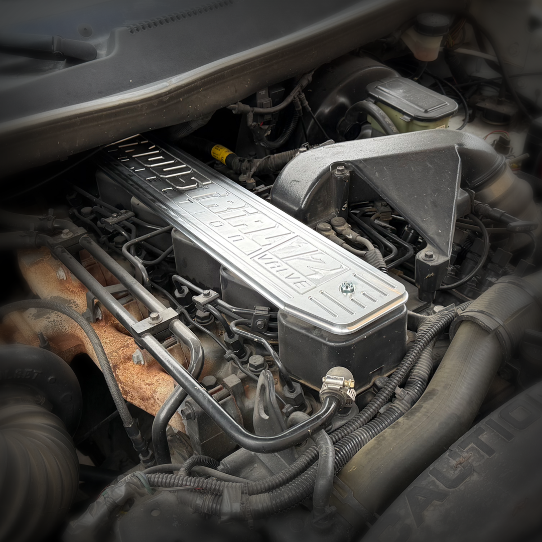 Industrial Injection Billet Cummins 12 Valve Engine Cover - Industrial Injection