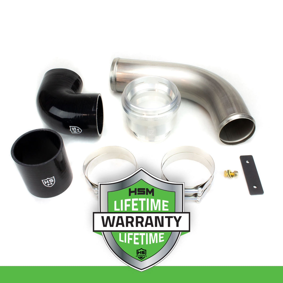 H&amp;S Motorsports 2011-2016 Ford 6.7L Metal Intercooler Pipe Upgrade Kit - Industrial Injection
