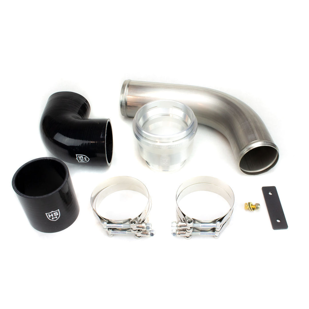 H&amp;S Motorsports 2011-2016 Ford 6.7L Metal Intercooler Pipe Upgrade Kit - Industrial Injection