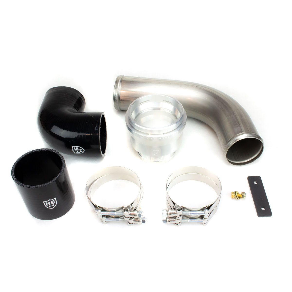 H&S Motorsports 2011-2016 Ford 6.7L Metal Intercooler Pipe Upgrade Kit - Industrial Injection