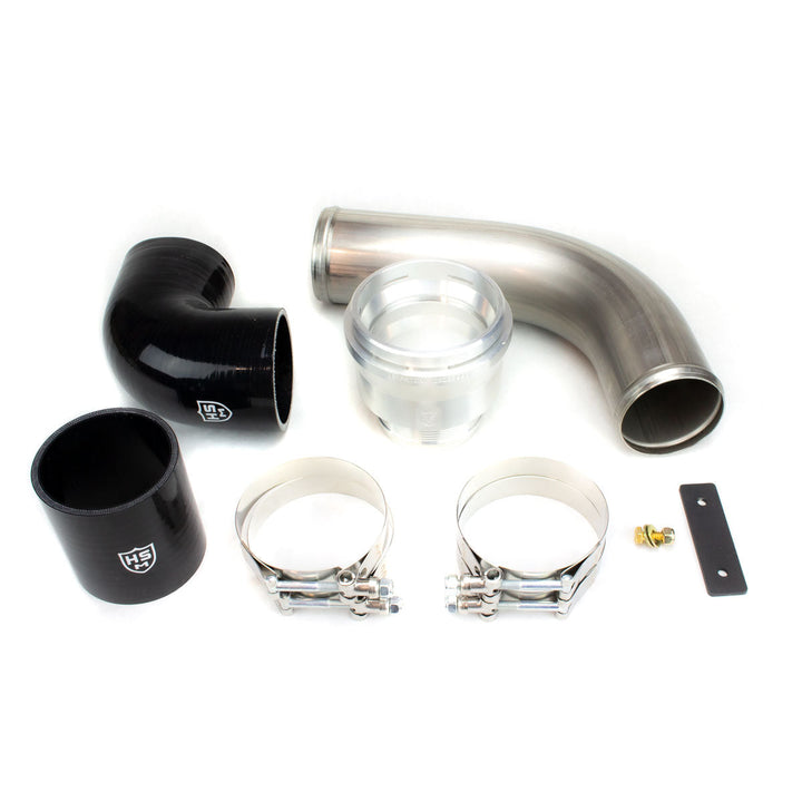 H&amp;S Motorsports 2011-2016 Ford 6.7L Metal Intercooler Pipe Upgrade Kit - Industrial Injection