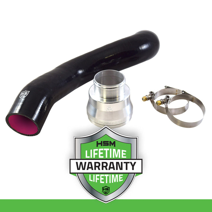 H&amp;S Motorsports 2017-2025 Ford 6.7L Silicone Intercooler Pipe Upgrade Kit - Industrial Injection