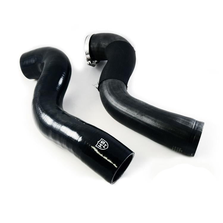 H&amp;S Motorsports 2017-2025 Ford 6.7L Silicone Intercooler Pipe Upgrade Kit - Industrial Injection