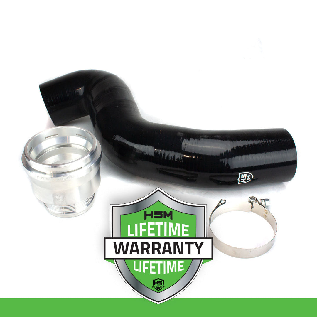 H&amp;S Motorsports 2011-2016 Ford 6.7L Silicone Intercooler Pipe Upgrade Kit - Industrial Injection
