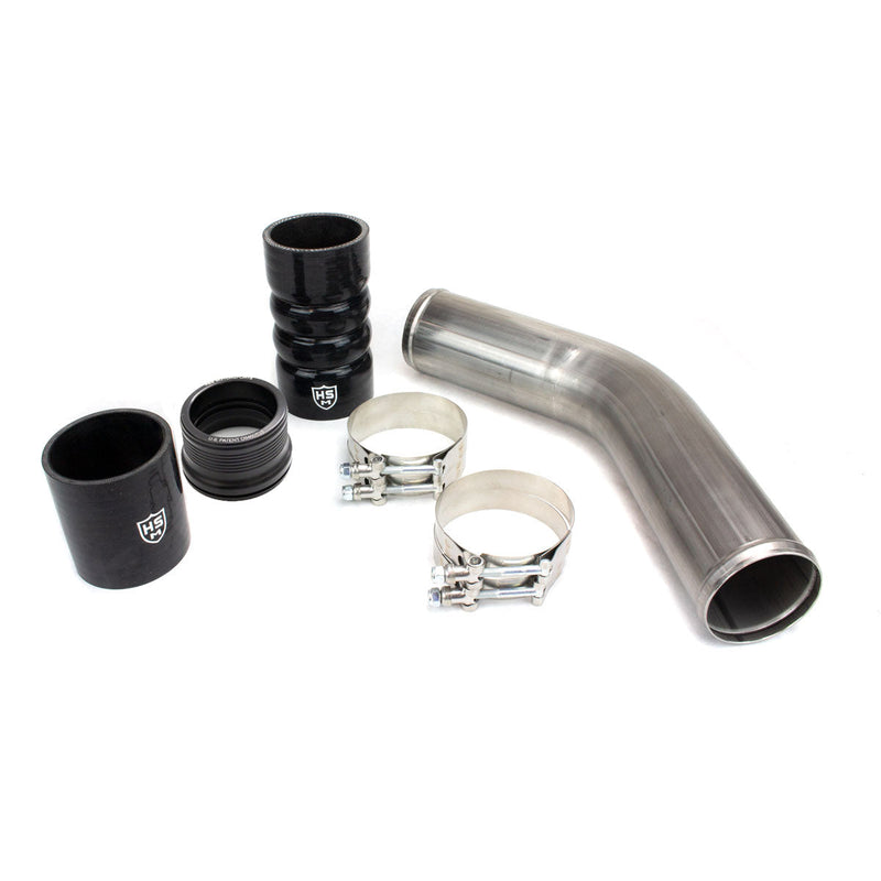 H&S Motorsports 2011-2025 Ford 6.7L Hot Side Intercooler Pipe Upgrade - Industrial Injection