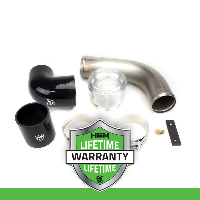 H&S Motorsports 2017-2025 Ford 6.7L Metal Intercooler Pipe Upgrade Kit - Industrial Injection
