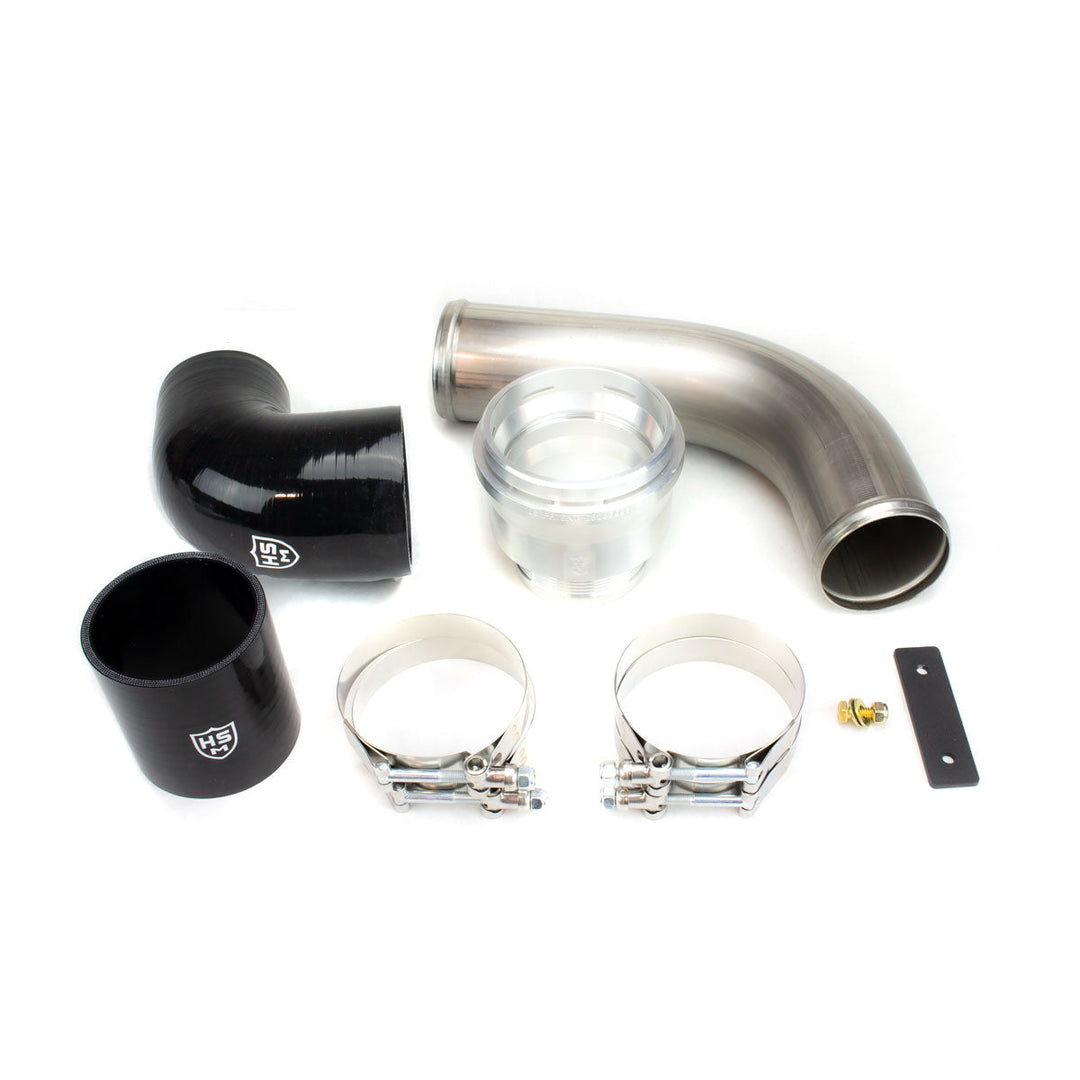 H&amp;S Motorsports 2017-2025 Ford 6.7L Metal Intercooler Pipe Upgrade Kit - Industrial Injection