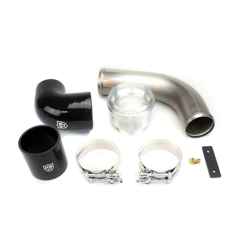 H&S Motorsports 2017-2025 Ford 6.7L Metal Intercooler Pipe Upgrade Kit - Industrial Injection