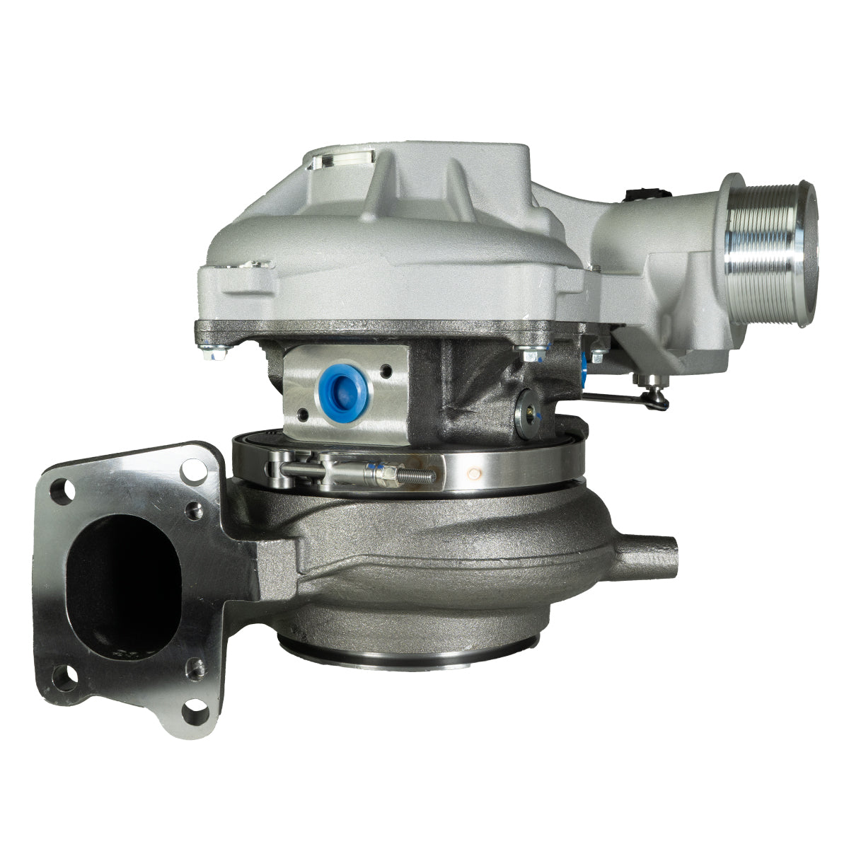 BorgWarner OEM replacement turbocharger for 2017–2019 GM 6.6L L5P Duramax with actuator and gasket kit
