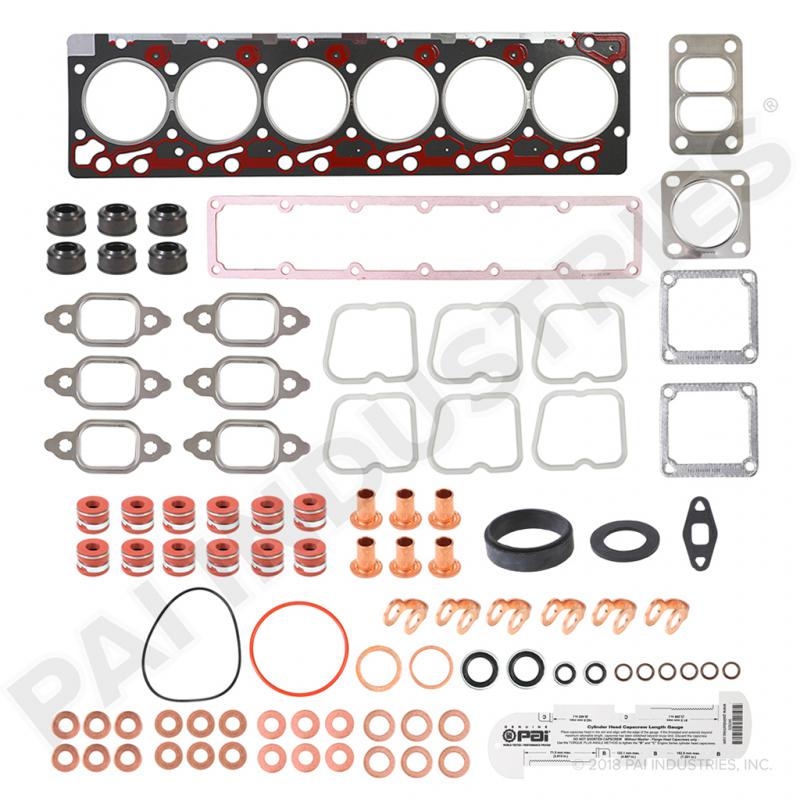 1994-1998 PAI 12 Valve Upper Gasket Kit - Industrial Injection