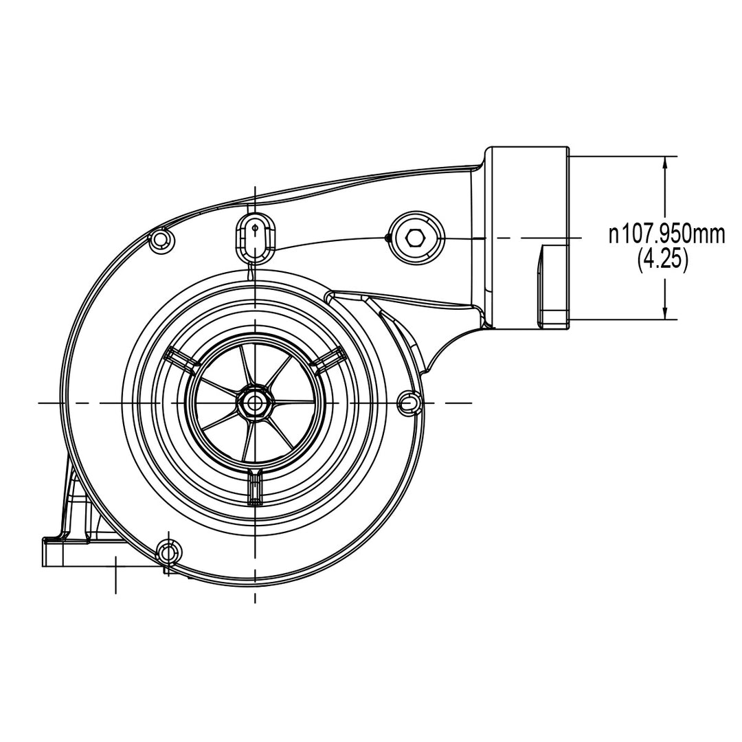 S410SX SuperCore Assembly, 78 V-BAND - Industrial Injection