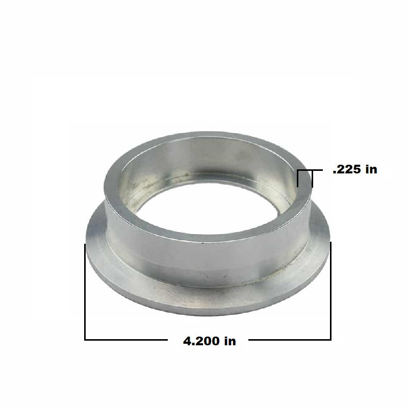 GT42/K31/s400 Comp Housing Outlet Flange (Aluminum) - Industrial Injection