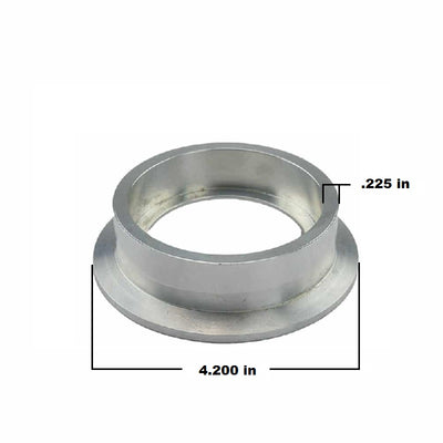 GT42/K31/s400 Comp Housing Outlet Flange (Aluminum)