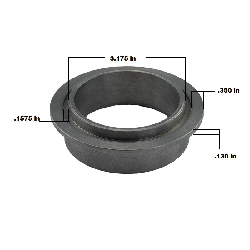 Tall Stainless GT42/K31/s400 Flange - Industrial Injection