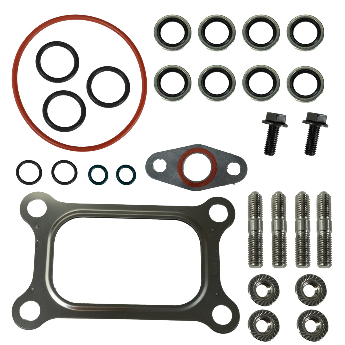 INDUSTRIAL INJECTION HE300VG TURBOCHARGER INSTALL KIT 6.7L 19-24 CUMMINS - Industrial Injection