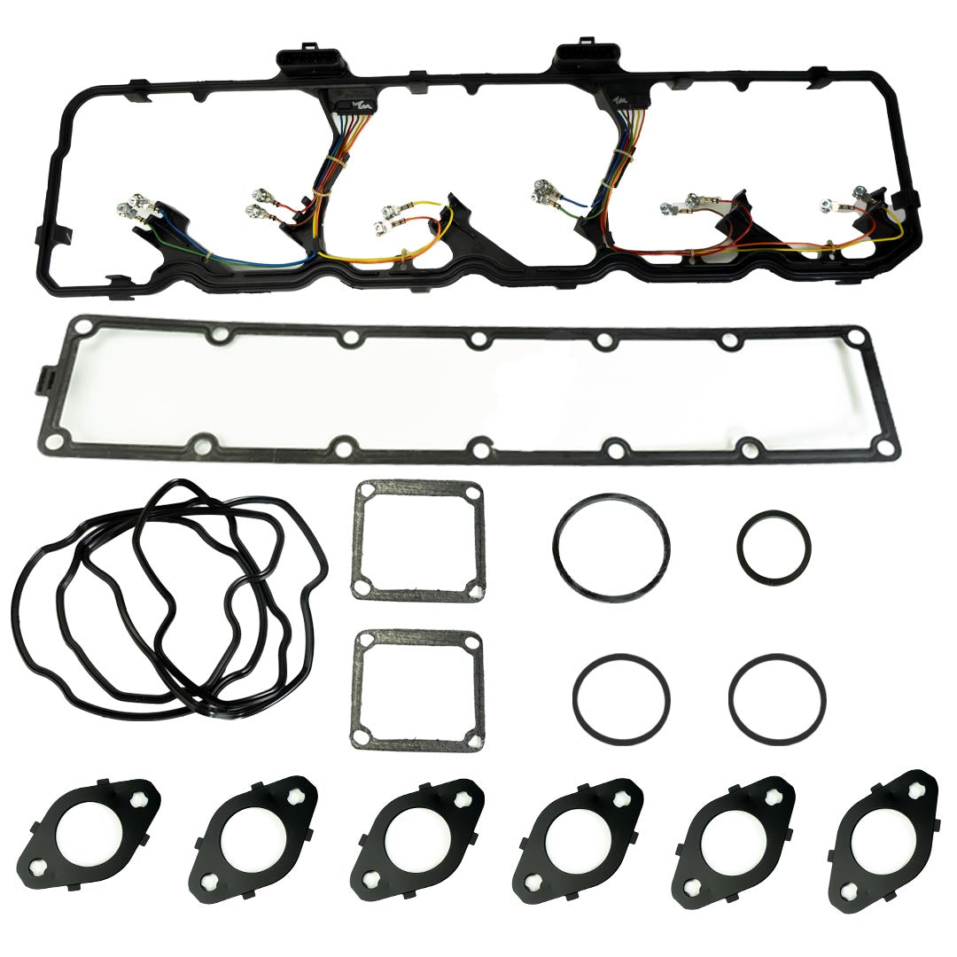Engine Installation Gasket Set 2006-2007 5.9 Cummins W/ Injector Harness - Industrial Injection