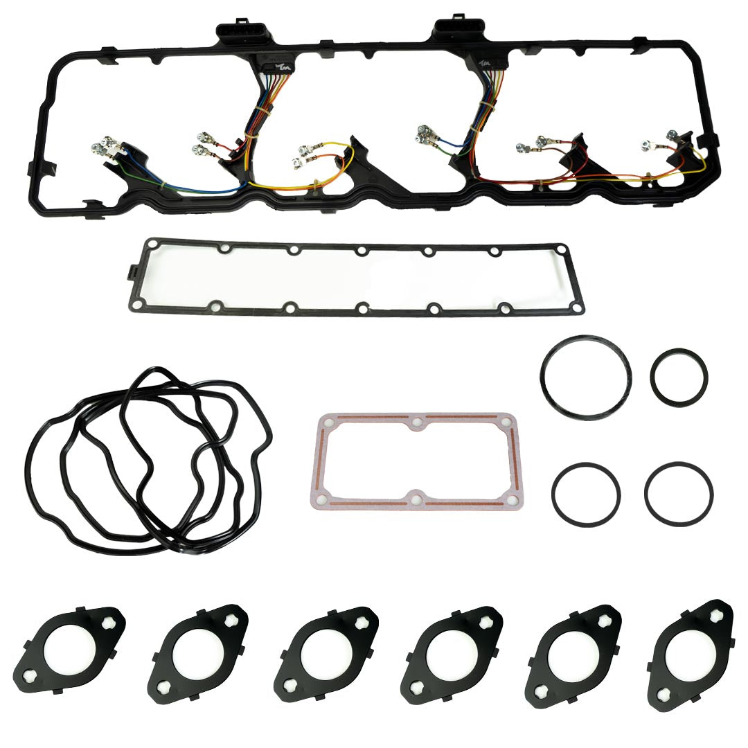 Engine Installation Gasket Set 2007.5-2018 6.7L Cummins W/ Injector Harness - Industrial Injection