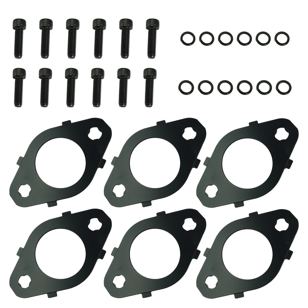 Industrial Injection Exhaust Manifold Bolt and Gasket Kit - 1998-2018 24V Cummins 5.9L-6.7L - Industrial Injection