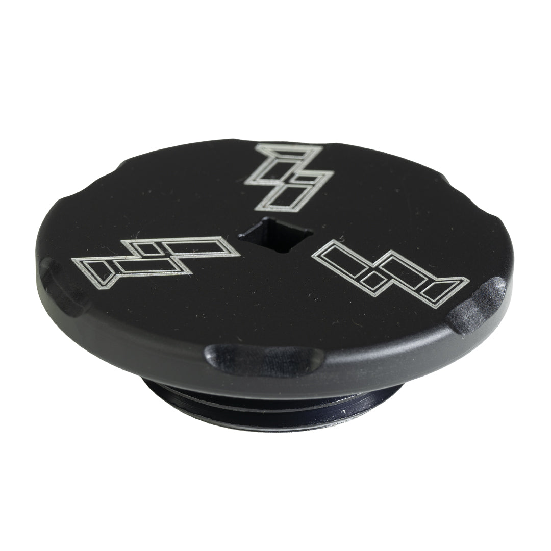 Industrial Injection Billet Black Anodized CP3 Access Cover for 2003-2