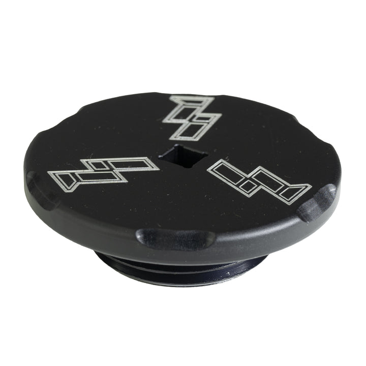 Industrial Injection Billet Black Anodized Front CP3 Access Cover - Industrial Injection