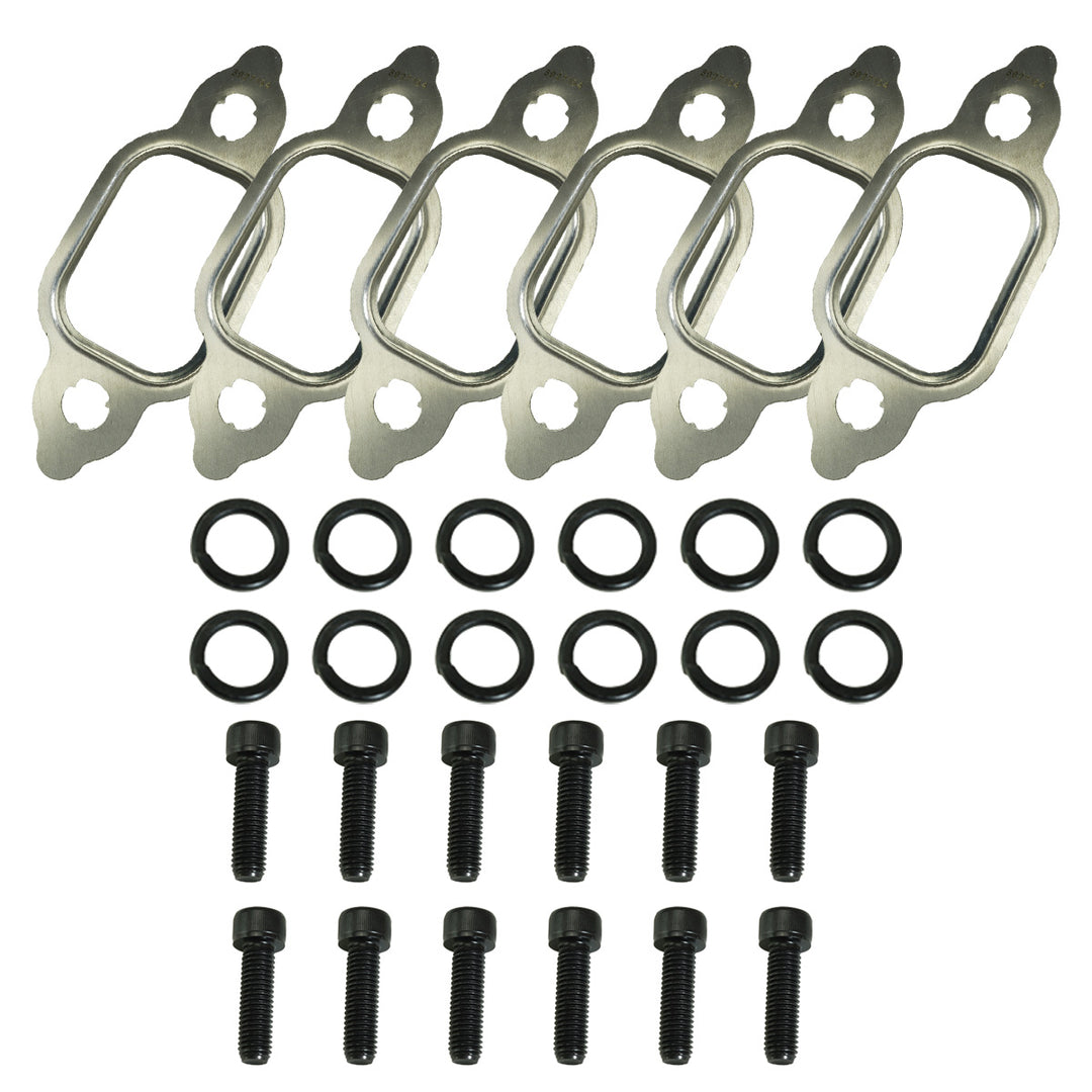 Industrial Injection Exhaust Manifold Bolt and Gasket Kit - 1989-1998 12V Cummins 5.9L - Industrial Injection