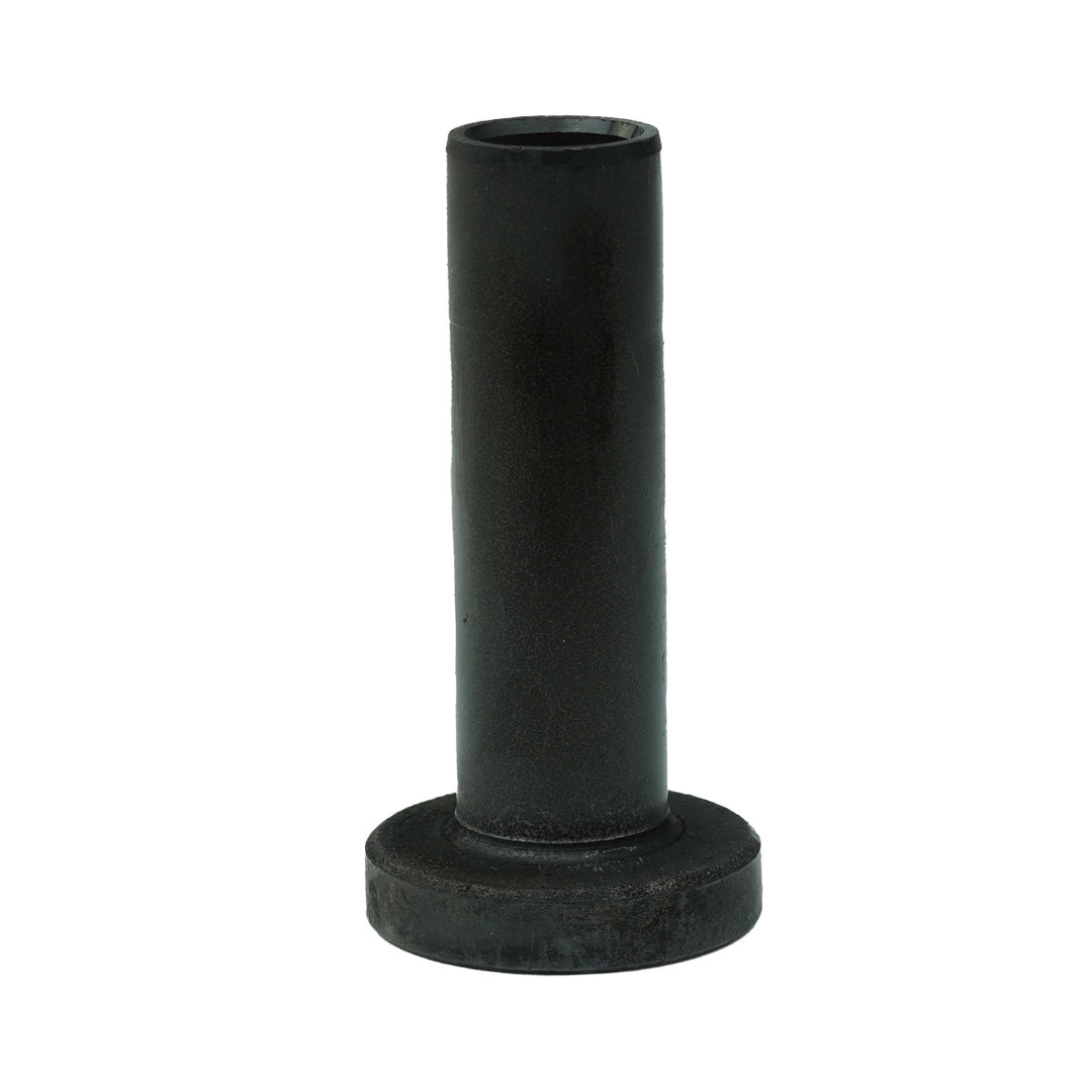 Industrial Injection engine valve tappet for 1989–1998 Dodge Ram Cummins 12-valve diesel engines, black precision-machined cylindrical metal valvetrain component with hollow top and wide base, OEM-replacement part for reliable camshaft performance isolated on white background.