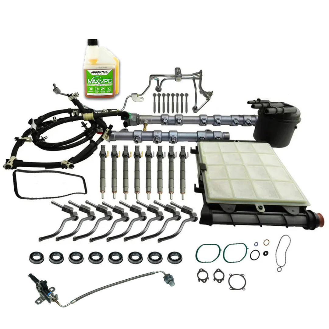 2023–2026 Ford 6.7L Power Stroke Disaster Kit w/ Injectors (No Pump) - Industrial Injection