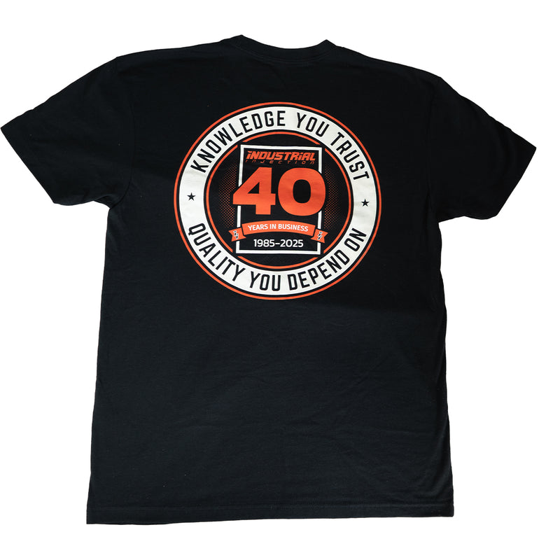 Industrial Injection 40th Anniversary T-Shirt Heritage Edition - Industrial Injection