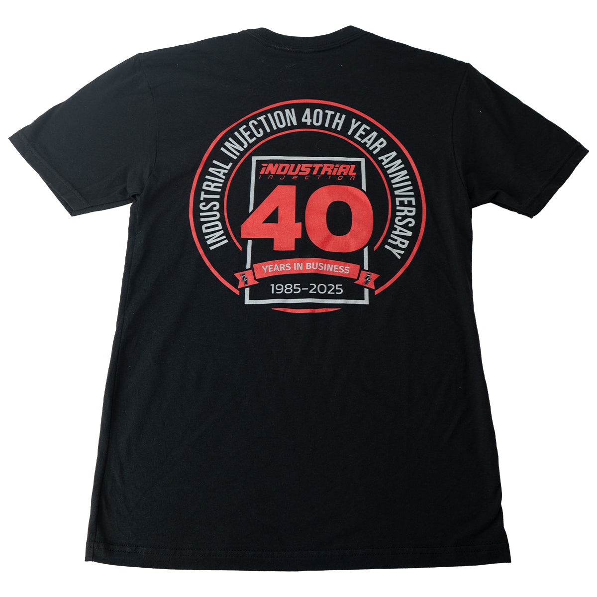 Industrial Injection 40th Anniversary T-Shirt LIMITED EDITION - Industrial Injection