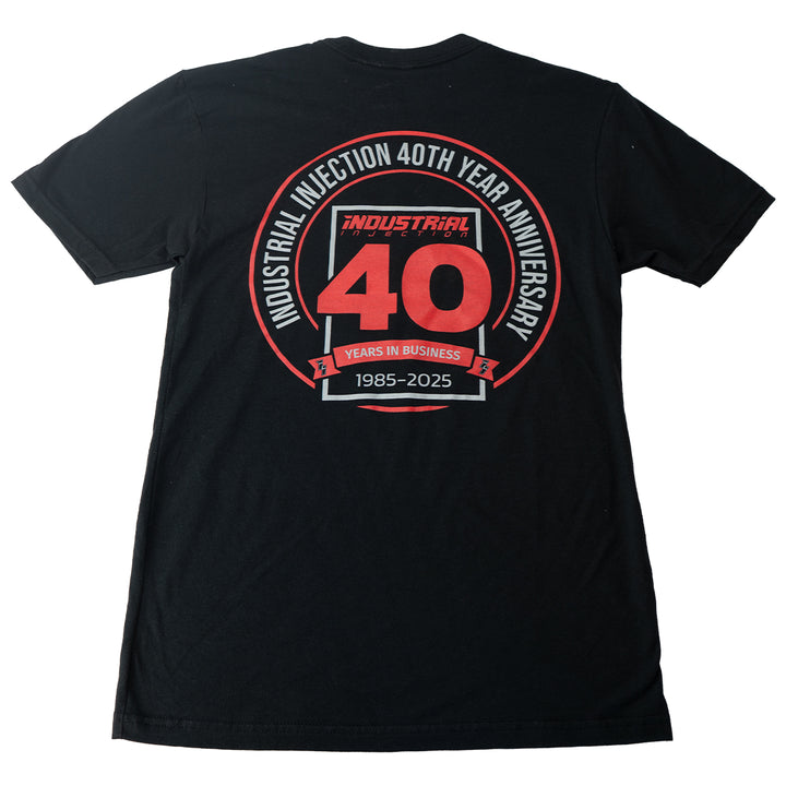 Industrial Injection 40th Anniversary T-Shirt LIMITED EDITION - Industrial Injection