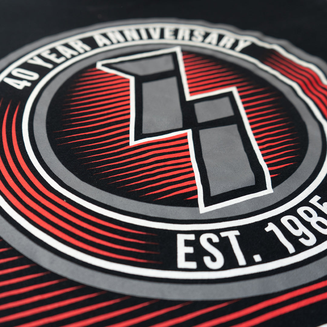 Industrial Injection 40th Anniversary Retro T-Shirt LIMITED EDITION - Industrial Injection