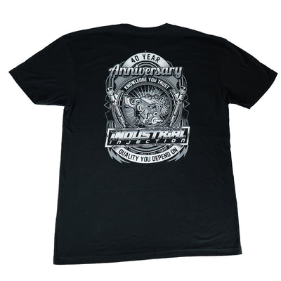 Industrial Injection 40th Anniversary Engine T-shirt - Industrial Injection
