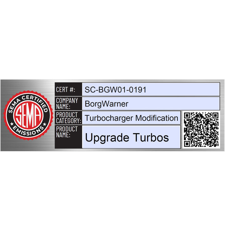 3.5L Ecoboost K0CG PERFORMANCE Turbo F-150 13-16  Exp/Nav 15-17 LS