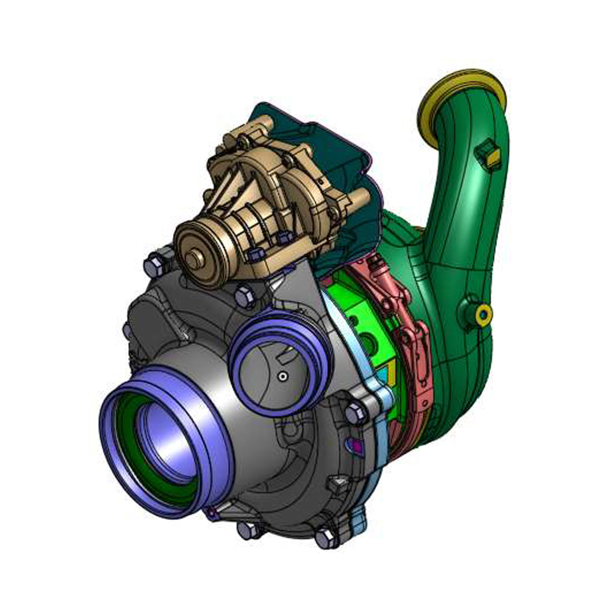 Garrett AVNT3788 Turbocharger | 6.7L Power Stroke Cab & Chassis (2020-2022) | 925351-5001S - Industrial Injection