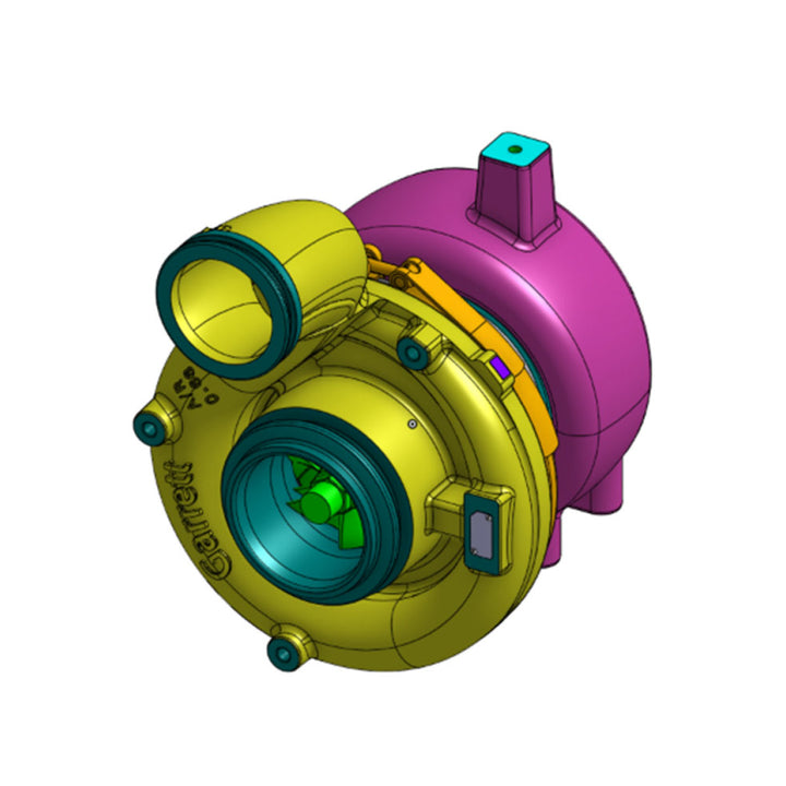 Garrett GTB4502 Low Pressure Turbocharger | John Deere 9.0L Final Tier 4 | 951129-5001S - Industrial Injection