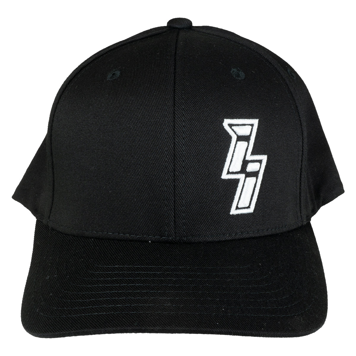 Black and White Flex Fit Hat - Industrial Injection