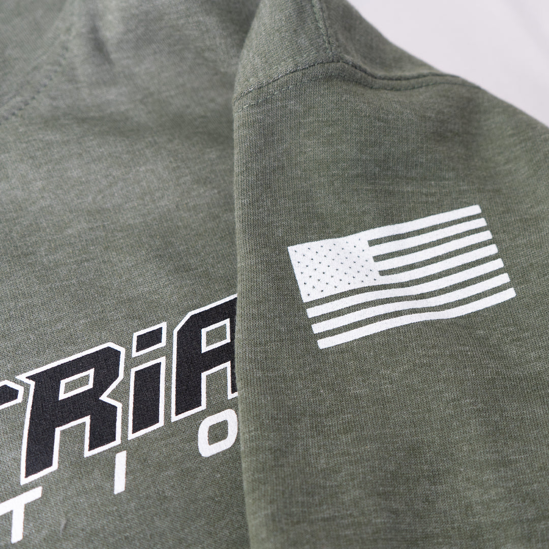 Industrial Injection Military Green Hoodie - Industrial Injection
