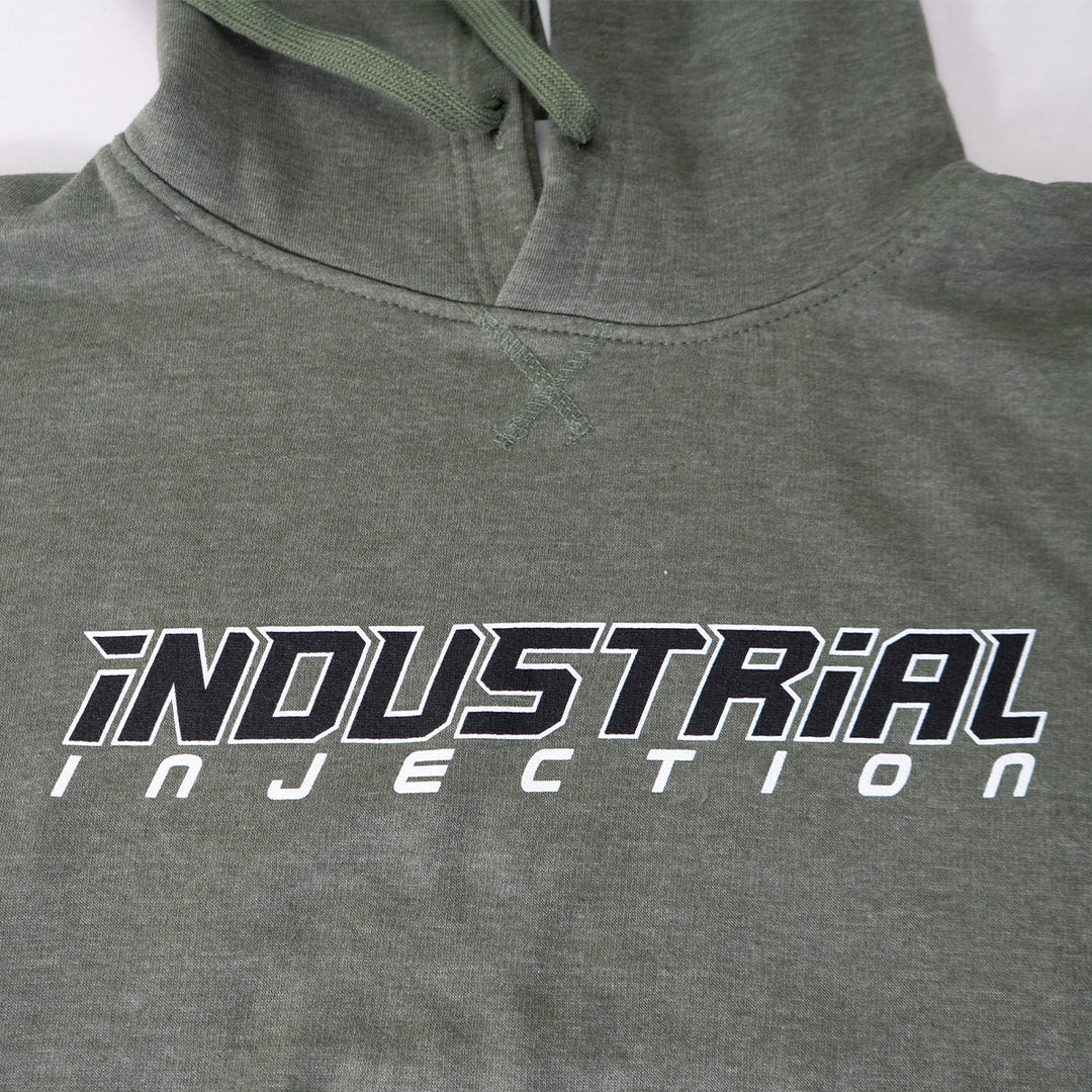 Industrial Injection Military Green Hoodie - Industrial Injection