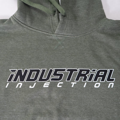 Industrial Injection Military Green Hoodie