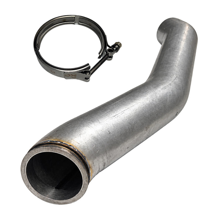 HX40 Downpipe and Clamp 03-04 5.9 Cummins - Industrial Injection