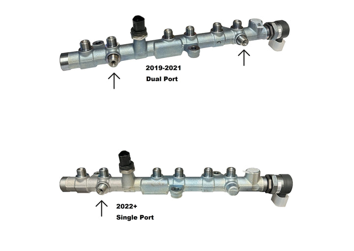 New Bosh Fuel Rail - 2022-24 6.7L Cummins 044522623D-IIS - Industrial Injection