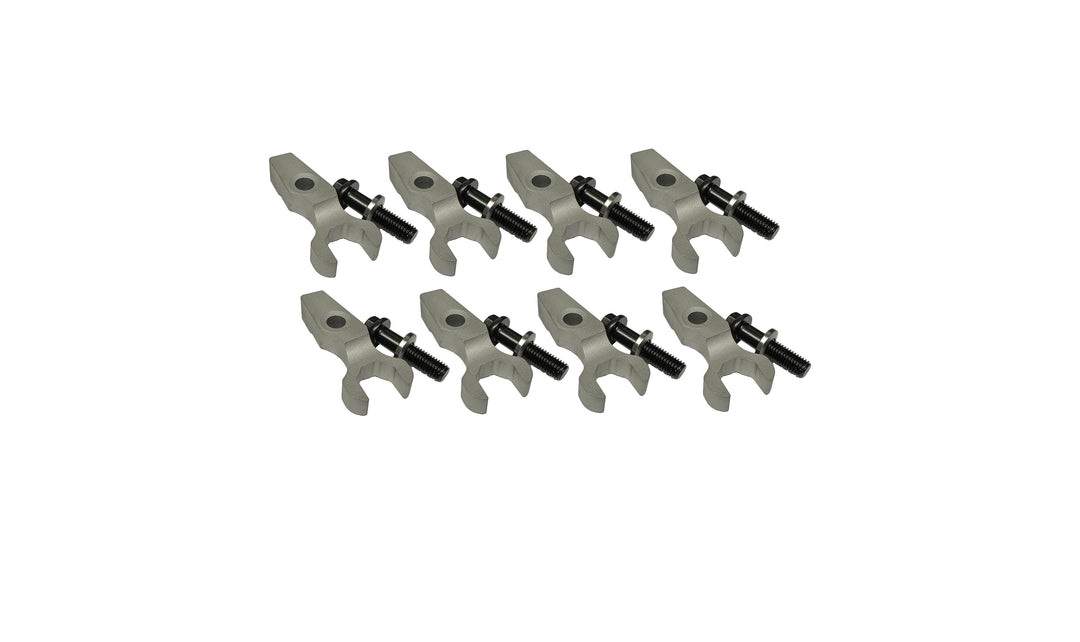 Industrial Injection LLY, LBZ &amp; LMM Billet Injector Hold Downs w/Arp Bolts - Industrial Injection