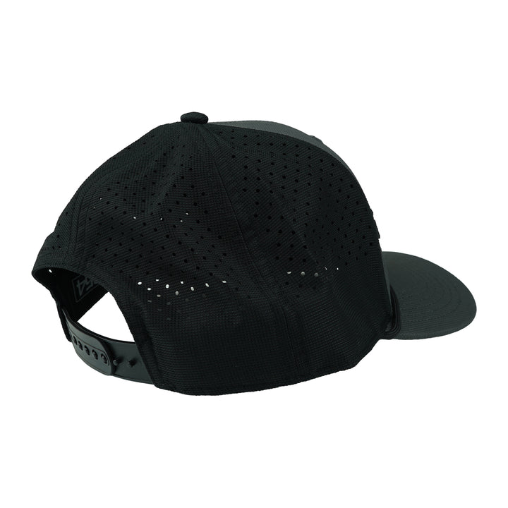 Industrial Injection black and gray tech trucker hat for everyday wear