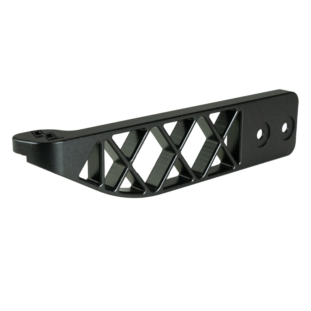 L5P Billet Hood Release Lever Black Anodized - Duramax L5P 2020+ - Industrial Injection